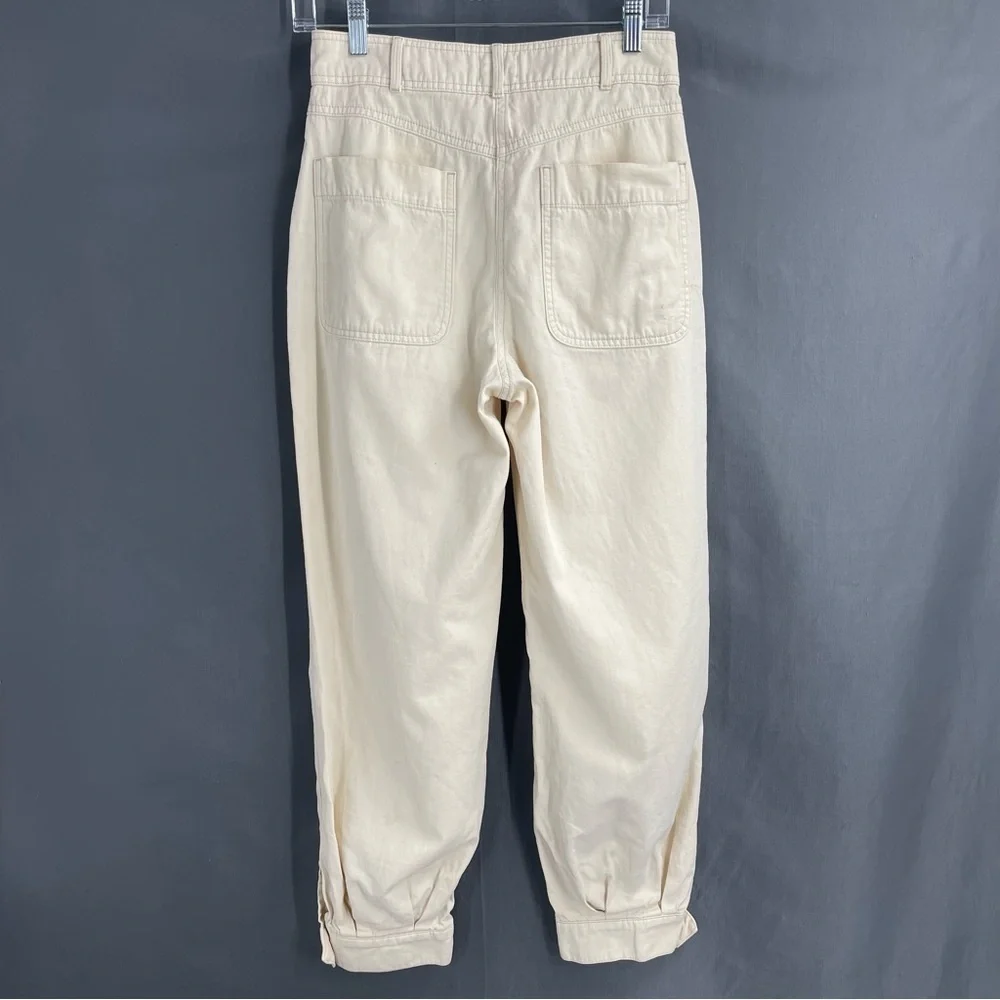Aritzia Wilfred Lightweight Barrel Jogger Linen Blend Pants